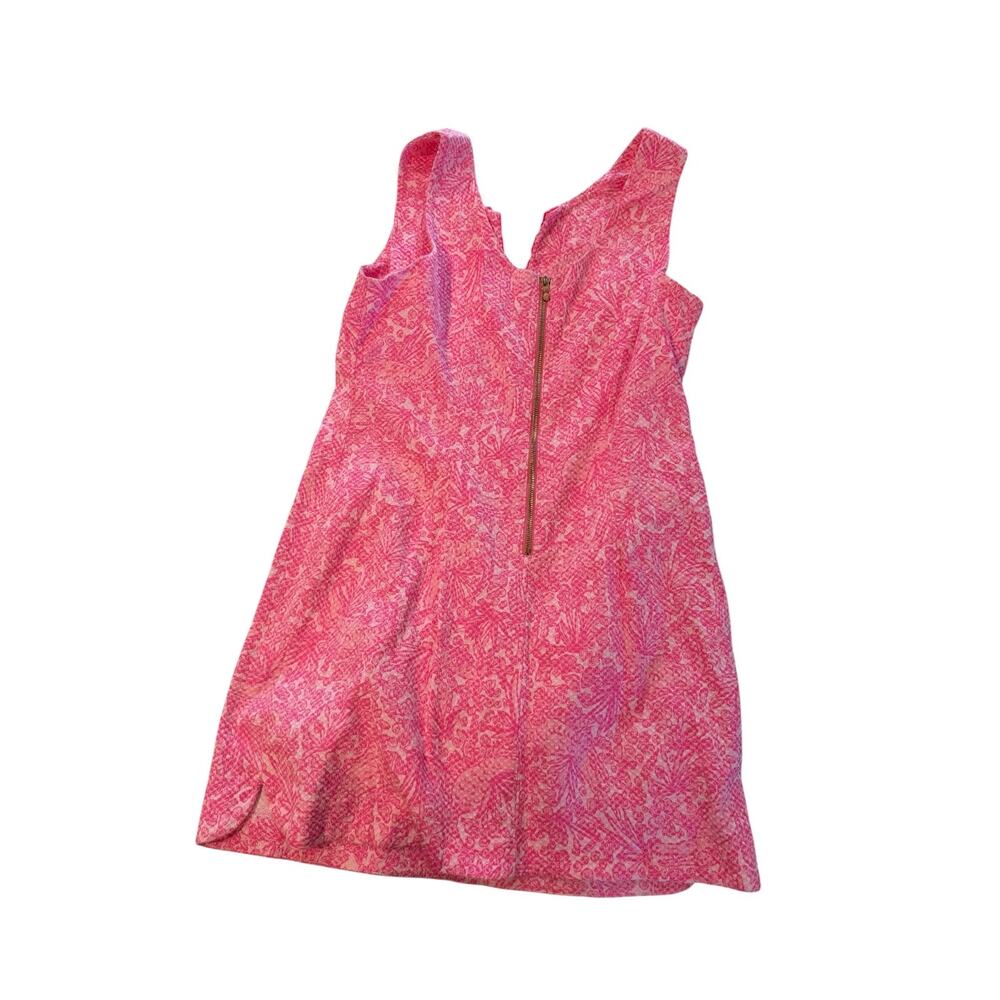 Lilly Pulitzer for Target Pink Lace Trim Shift Dress Size 16 - Picture 3 of 5